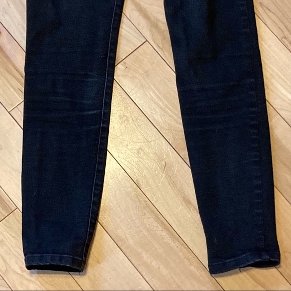 Everlane High Rise black skinny jeans size 25 ankle length - Picture 9 of 11